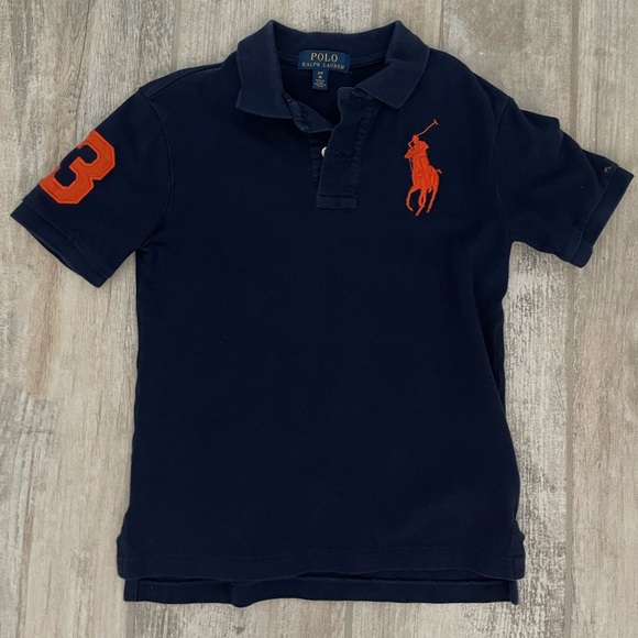 Polo Ralph Lauren Other - Polo by Ralph Lauren Navy Polo Shirt Boys S (8)